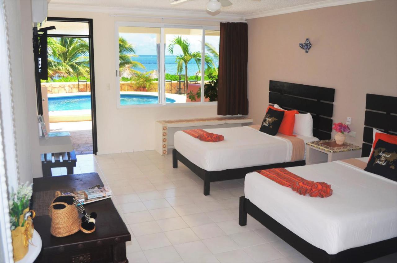 Hacienda Morelos Beachfront Hotel Puerto Morelos Ngoại thất bức ảnh