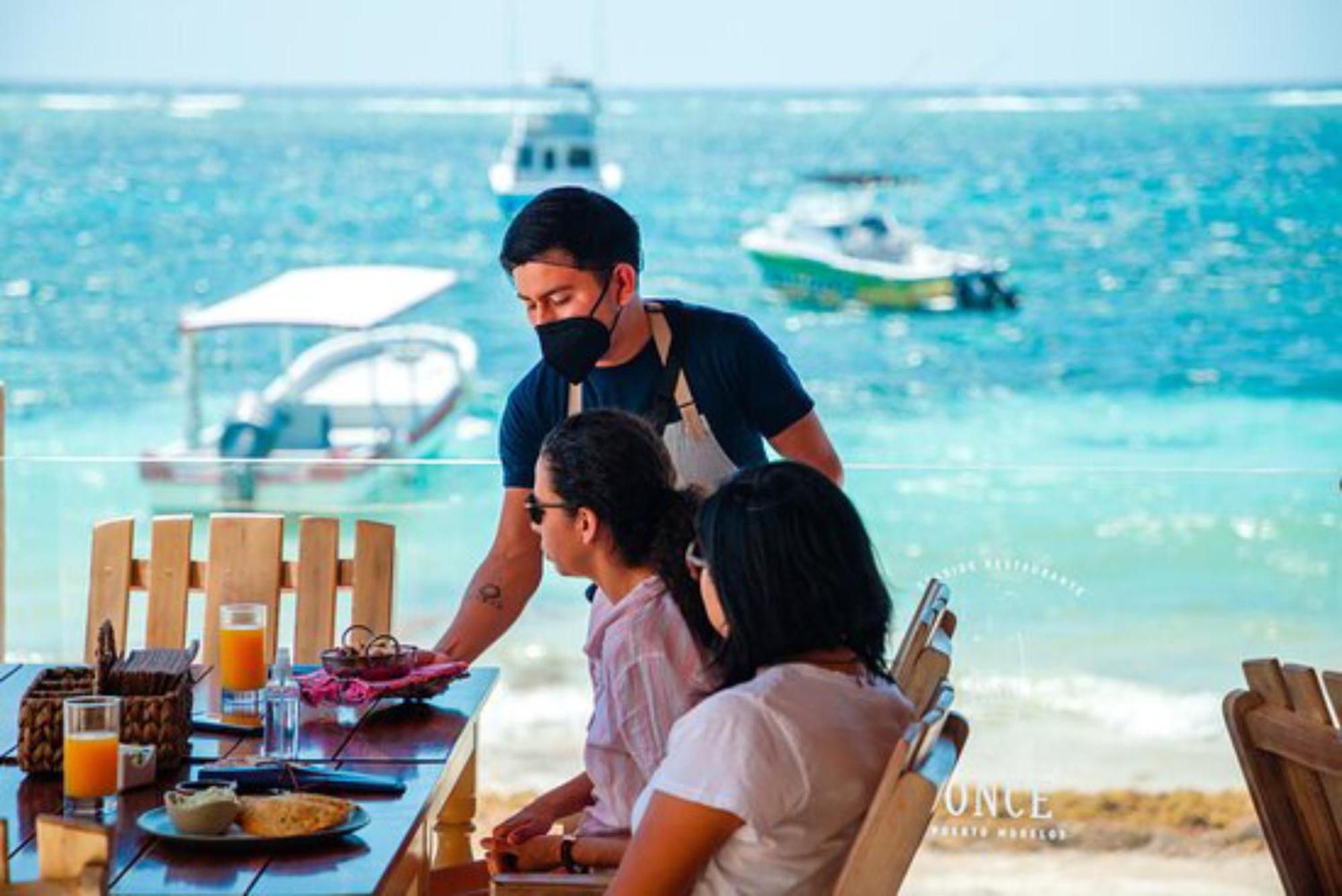 Hacienda Morelos Beachfront Hotel Puerto Morelos Ngoại thất bức ảnh