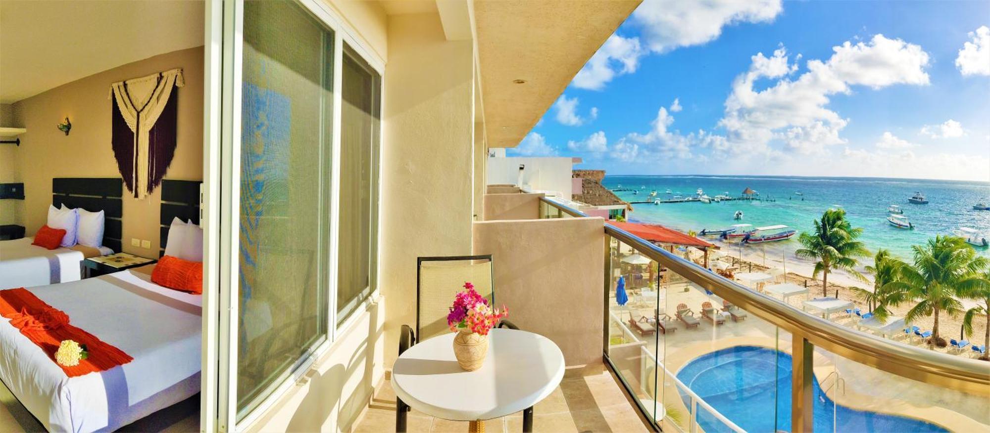 Hacienda Morelos Beachfront Hotel Puerto Morelos Ngoại thất bức ảnh