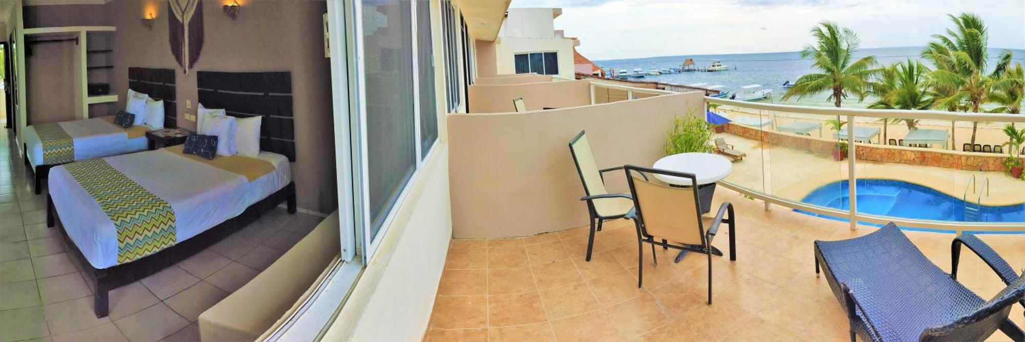 Hacienda Morelos Beachfront Hotel Puerto Morelos Ngoại thất bức ảnh