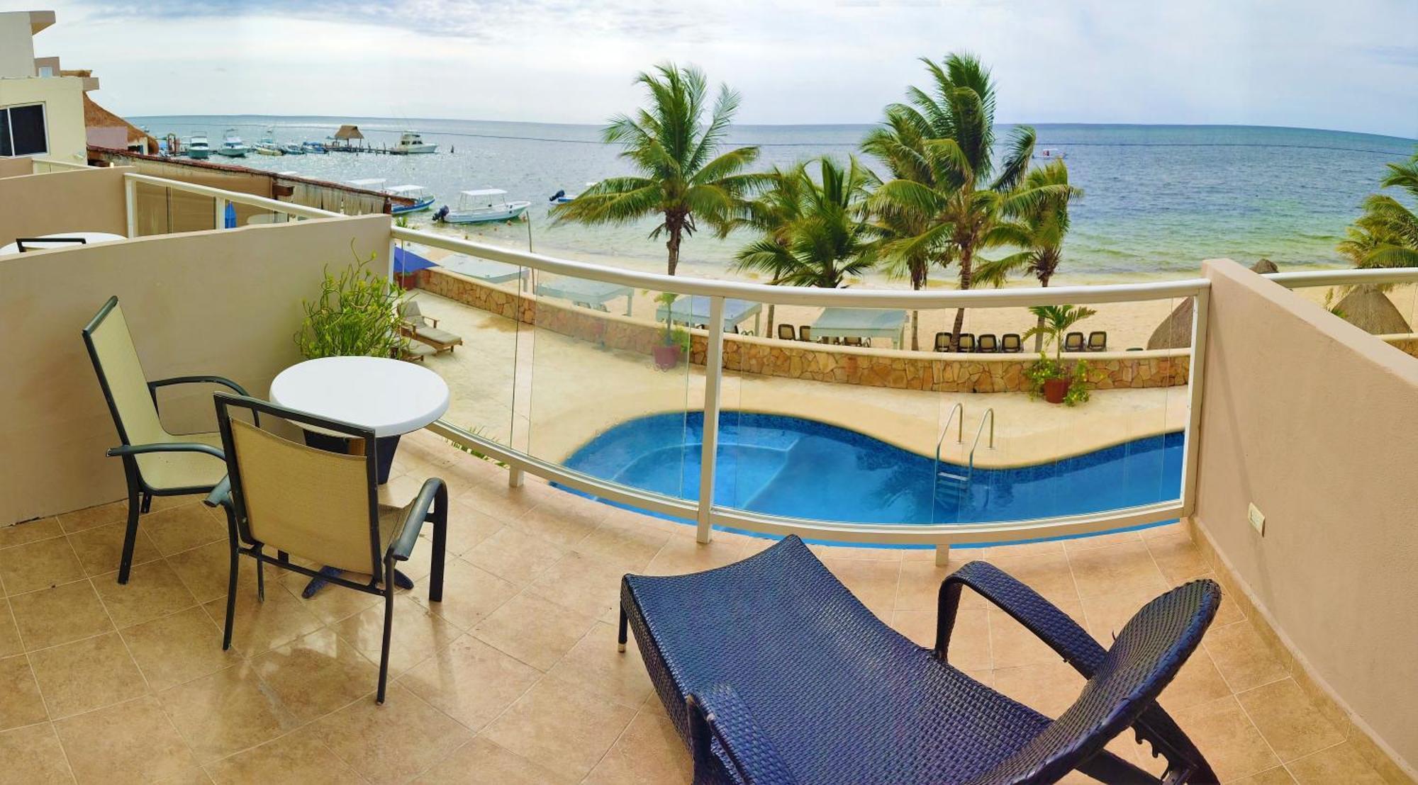 Hacienda Morelos Beachfront Hotel Puerto Morelos Ngoại thất bức ảnh
