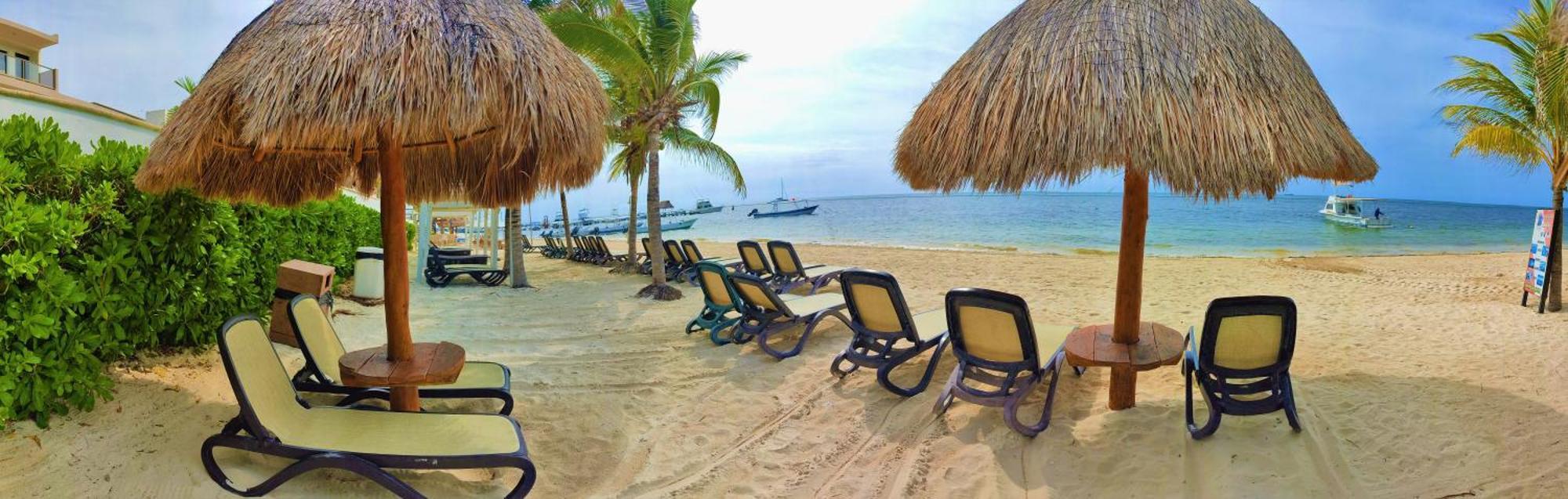 Hacienda Morelos Beachfront Hotel Puerto Morelos Ngoại thất bức ảnh