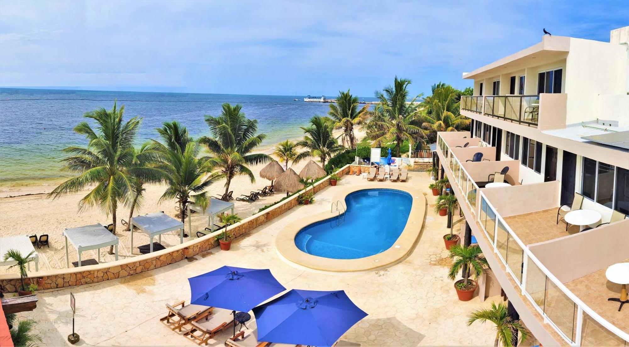 Hacienda Morelos Beachfront Hotel Puerto Morelos Ngoại thất bức ảnh