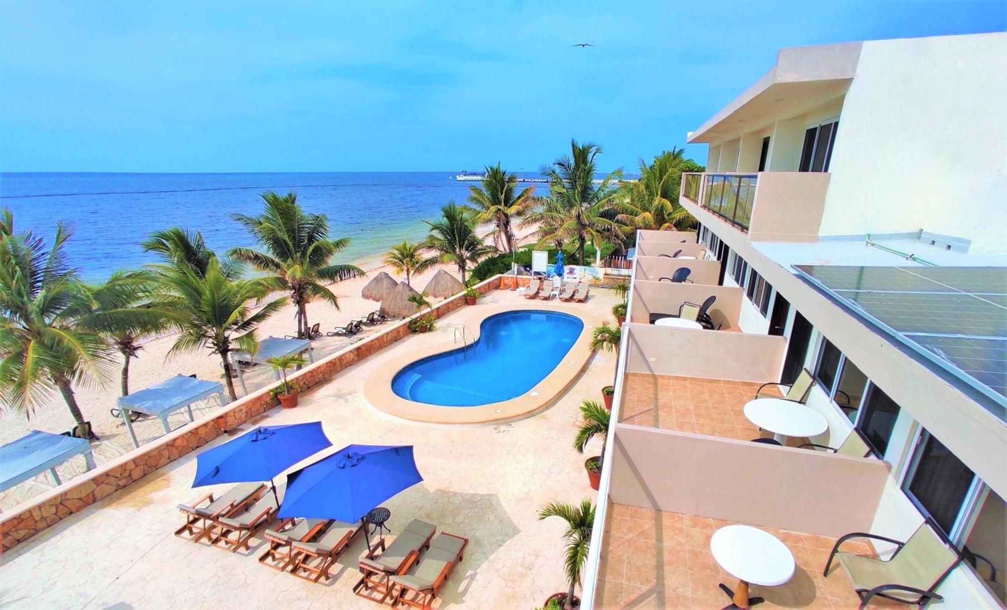 Hacienda Morelos Beachfront Hotel Puerto Morelos Ngoại thất bức ảnh
