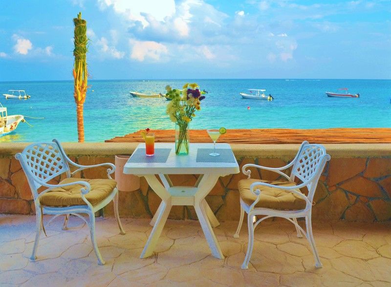 Hacienda Morelos Beachfront Hotel Puerto Morelos Ngoại thất bức ảnh