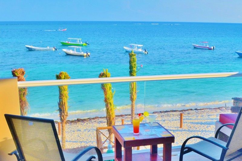 Hacienda Morelos Beachfront Hotel Puerto Morelos Ngoại thất bức ảnh